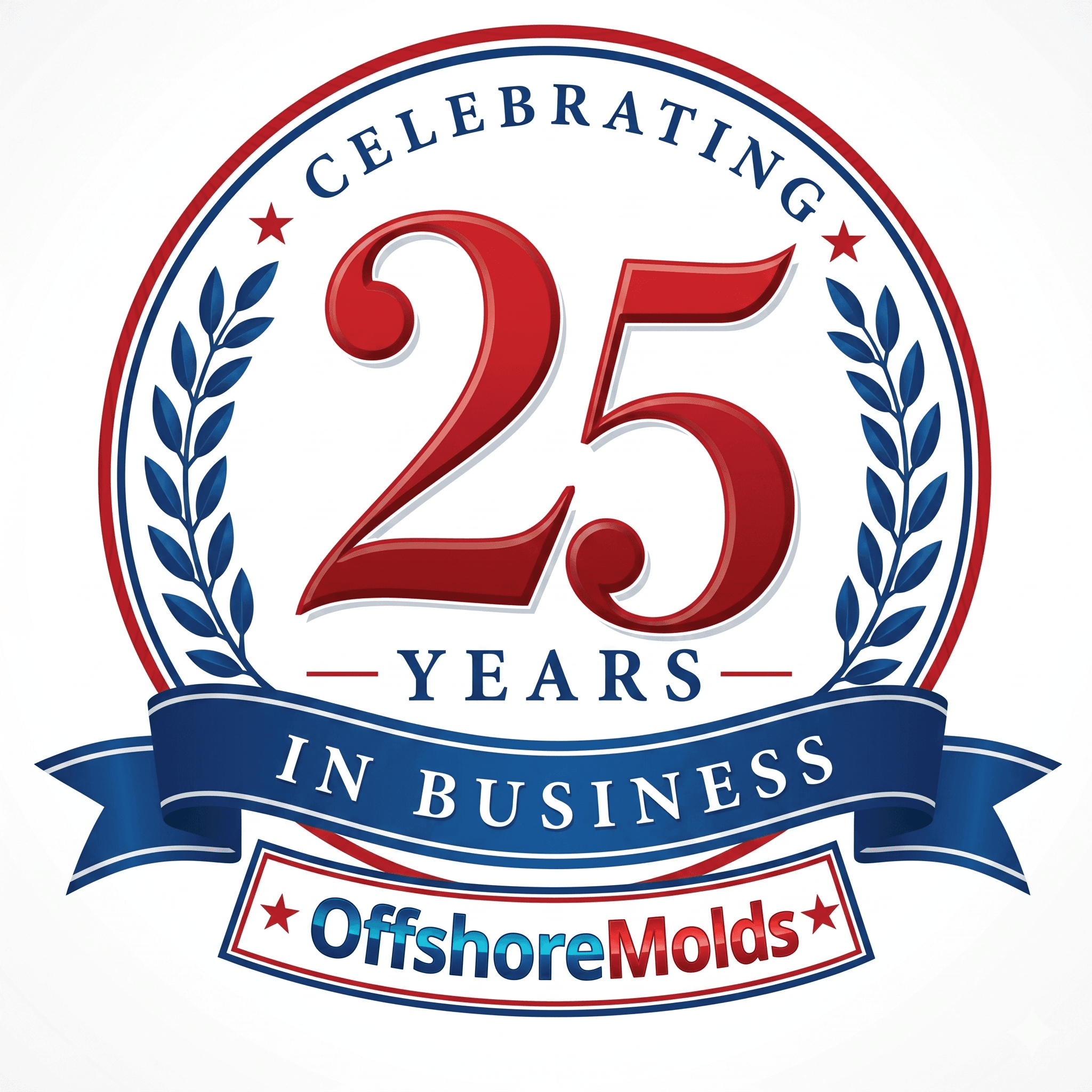 Celebrating 25 years in business with Offshore Molds